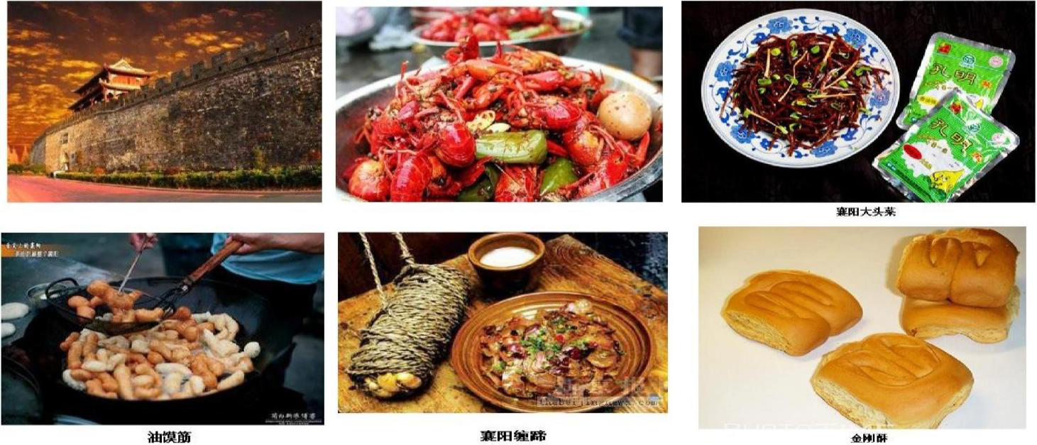 湖北古隆中、唐城、香水河、襄陽古城